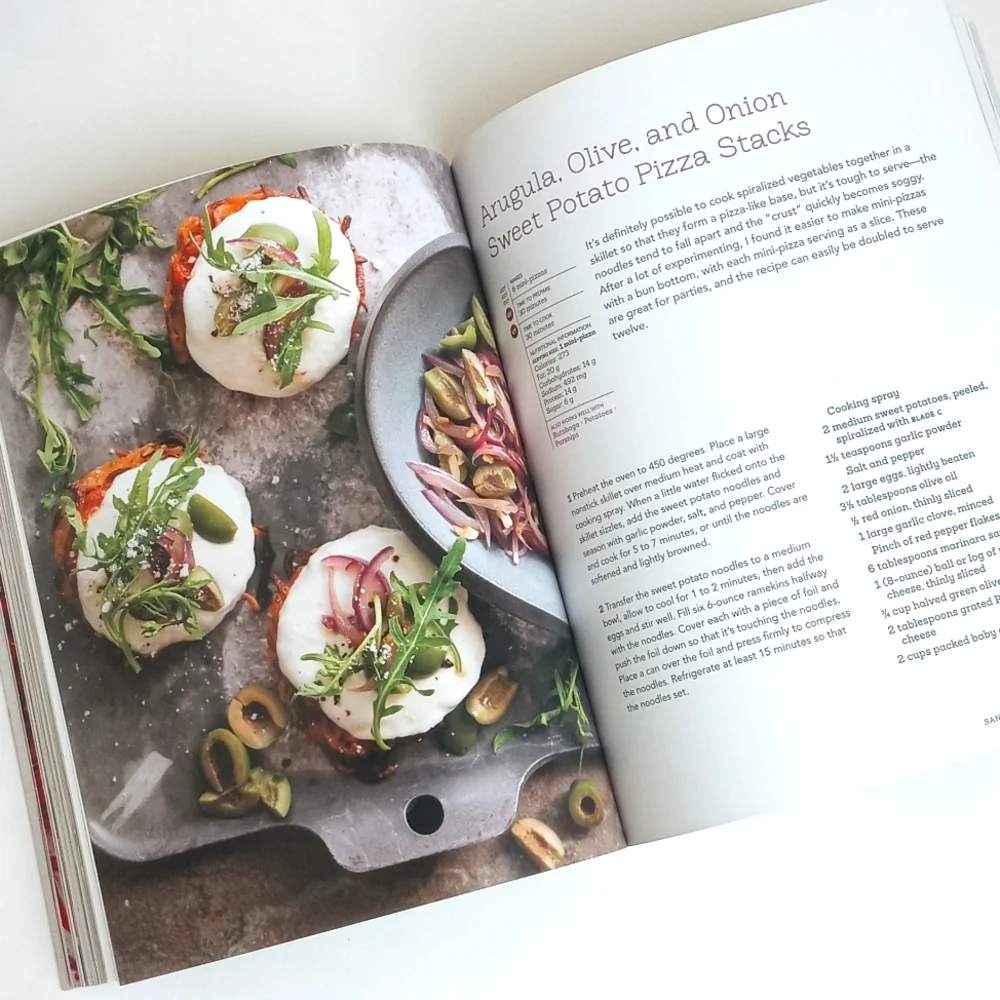William Sonoma Inspiralized Turn Vegetables Into Healthy Meals Recipe Book